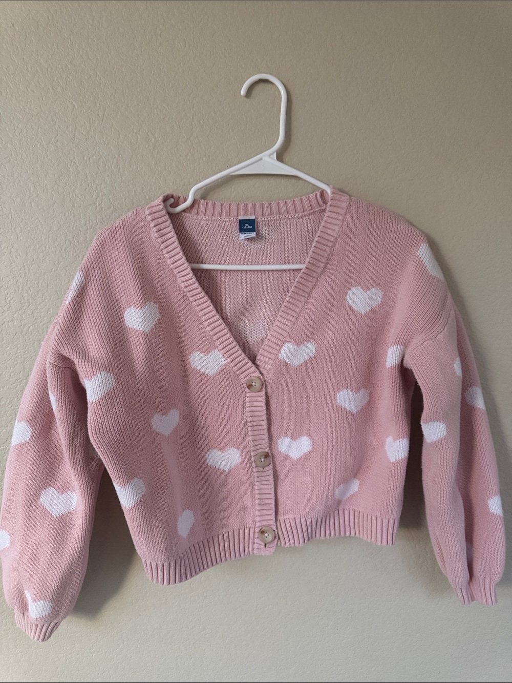 Old Navy Pink Crewneck Knit Sweater